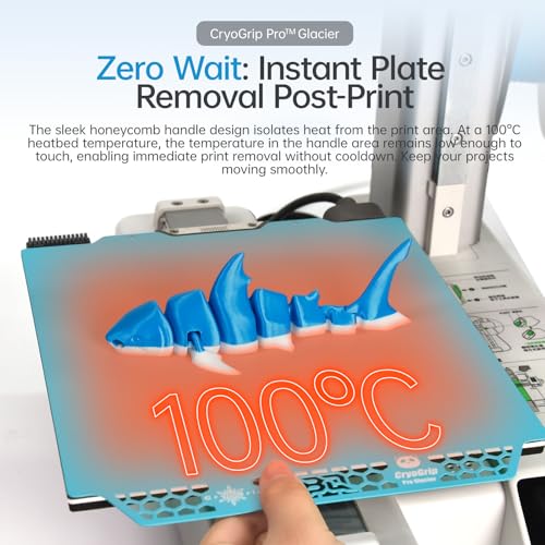 Image of BIQU CryoGrip Pro Glacier Panda Build Plate for Bambu-Lab 3D Printer