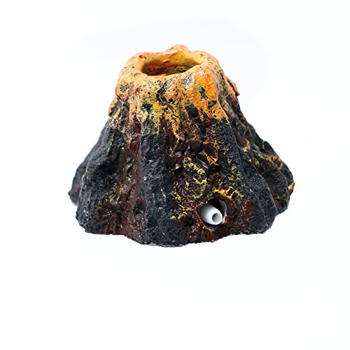 Slaxry Volcano Shape Air Bubble Stone Oxygen Pump Aquarium Fish Tank Ornament Decor #TOP3