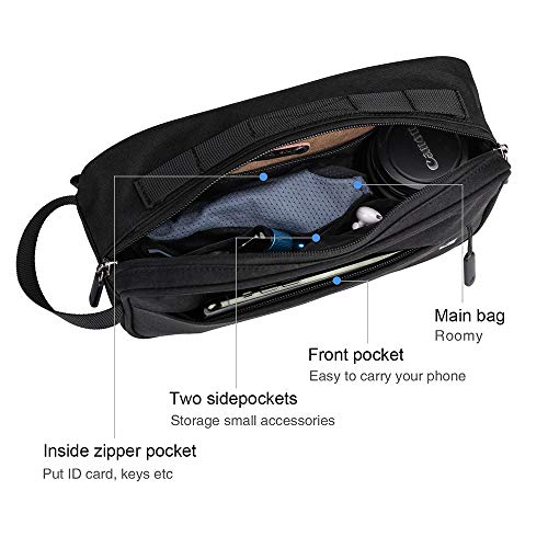 Rhinowalk X21921-BLACK Bike Handlebar Bag, Multifunctional Waterproof Mountain Bike Crossbar Front Bag Road Bike Basket Bicycle Frame Bag Waist Shoulder Bag Bicycle Bag Professional Cycling Accessories thumb #2