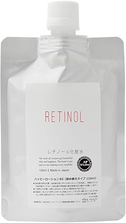 Amazon レチノール化粧水 ハッピーローションre 110ml 詰め替え用パウチ 日本製 Vilabo ビラボ 正規品 Vilabo 化粧水 通販