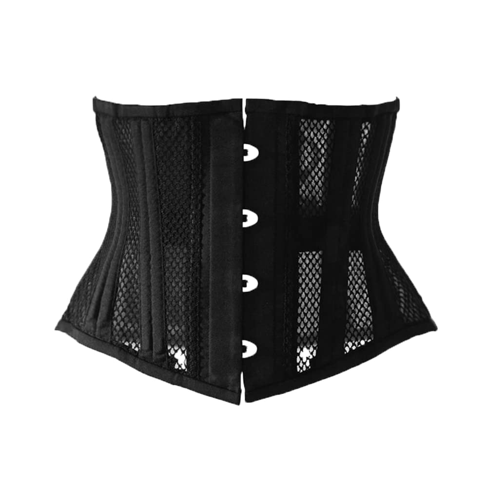 LARTIGUE Latex Waist Trainer for Women Underbust Sport Workout Corset Girdle Shapewear Hourglass Body Shaper