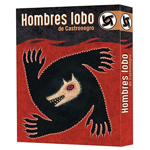 Zygomatic | Los Hombres Lobo de Castronegro | Juego para Fiestas de Roles Ocultos con Engaño y Deducción | A Partir de 10 Años | De 8 a 18 Jugadores | 30 Minutos por Partida | Español