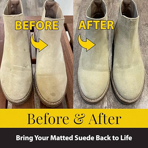 Fiebing'S SCKT00B001Z Suede Shoe Cleaner Kit - Includes Nylon Bristle Brush & Dry Cleaning Bar For Suede & Nubuck - Color Safe Stain Eraser Remove Marks, Restore Nap Finishes On Suede Shoes, Boots thumb #6