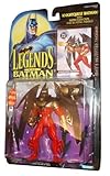 Kenner Year 1994 Legends of Batman 5 Inch Tall Action Figure - KNIGHTQUEST BATMAN with Super-Flex Cape and Blazing Missile Plus Bonus Official Collector's Card