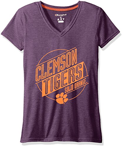 NCAA Mississippi Old Miss Rebels Women's Poly+ V-Neck T-Shirt