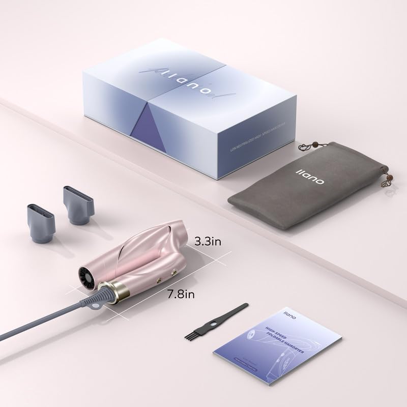 Contents of Llano hair dryer package