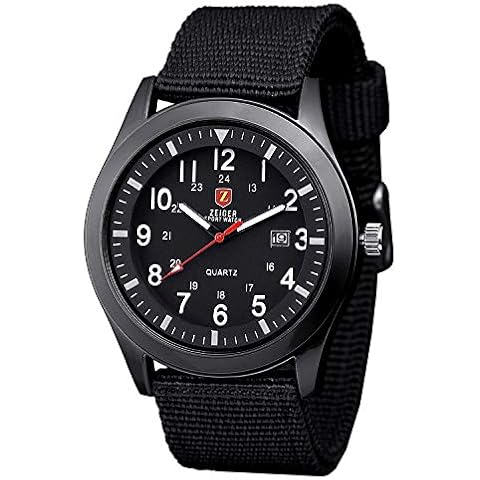 Montre Zeiger Homme Quartz Nylon Cover