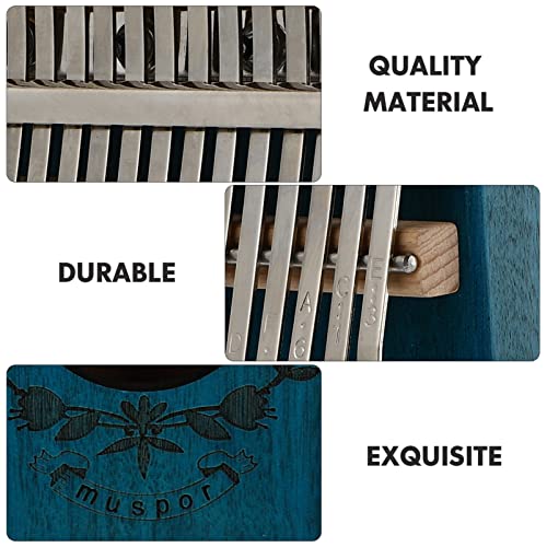 BIENKA Kalimba Pouce Piano Doigt Piano : Acajou 17 Touches Doigt Piano Portable Professionnel Instrument De Musique… - Les Beatles, Paul McCartney, John Lennon, RIngo Starr, George Harrison BIENKA Kalimba Pouce Piano Doigt Piano : Acajou 17 Touches Doigt Piano Portable Professionnel Instrument De Musique… – Image 8