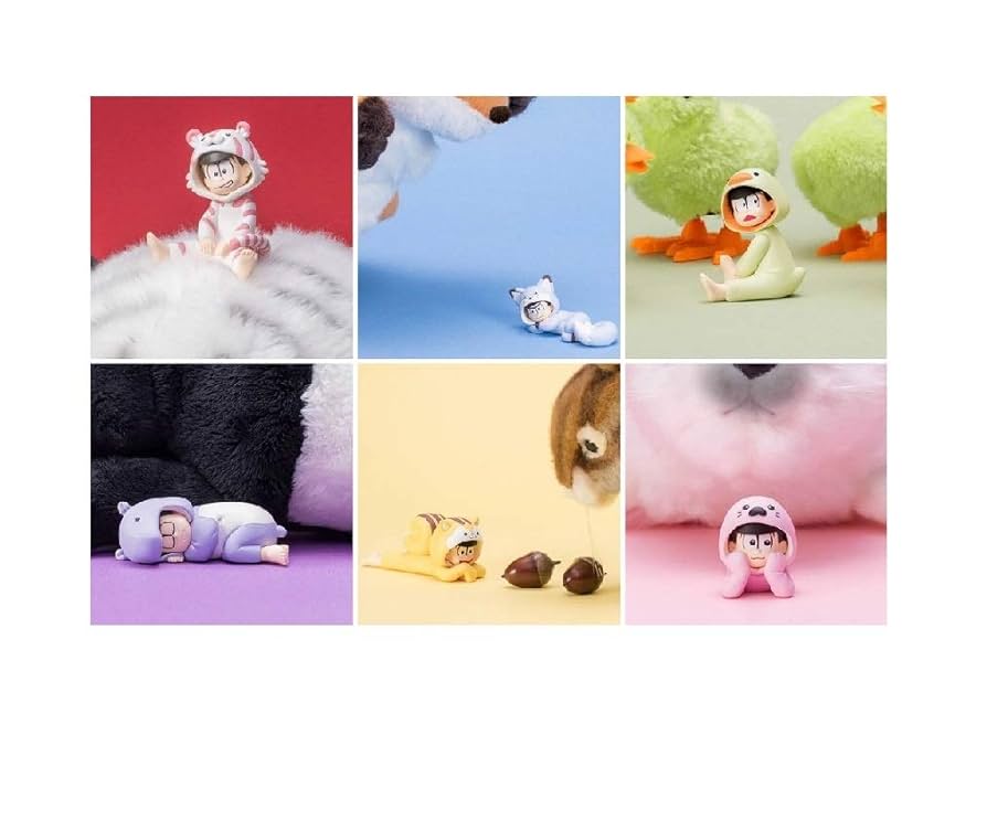 Amazon | パルメイトぷち おそ松さん ごろごろ☆けものぱじゃま