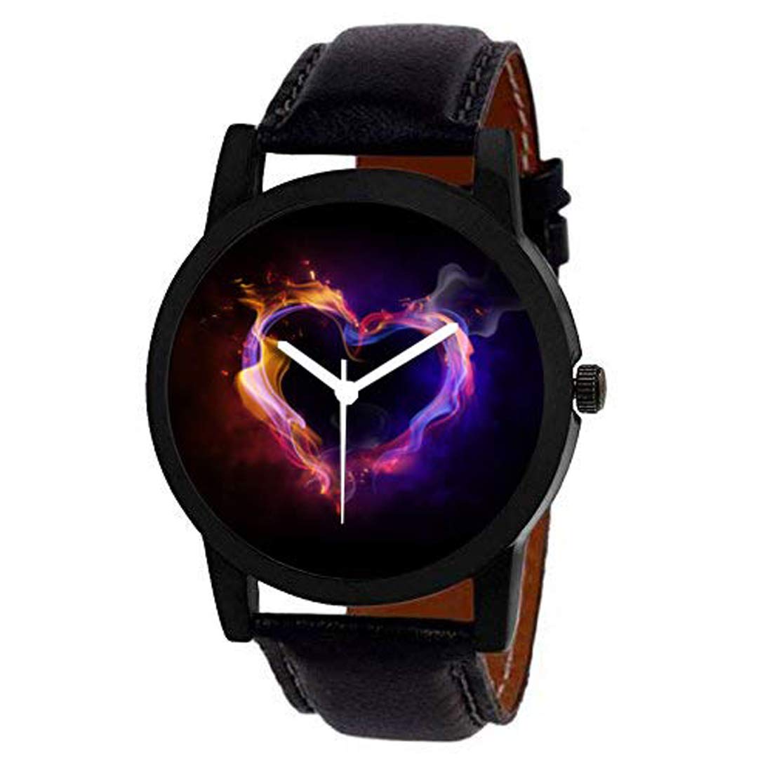 Jack Klein Trendy Dil Heart Edition Analog Wrist Watch for Men & Boys - Black (B07QMT2DNS) Amazon Price History, Amazon Price Tracker