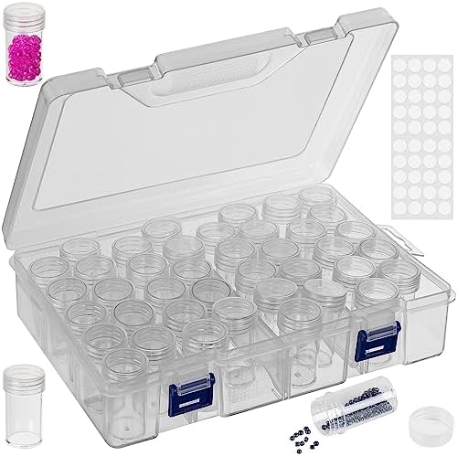 Fullcase 30 Grids Diamond Painting Storage Containers, Bead Organizer Case Box Only 1cc2ef61 A936 43a2 B307 212cf4b05471.91a107dc75b6454d6fc086793380d95e