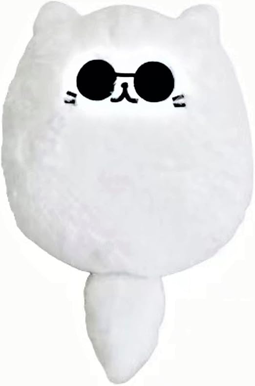 16inch/40cm JJK Cute Cat Plush Pillow - Gojocat Plush Stuffed Pillow Anime Plushie Gift