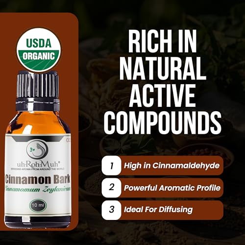 Aceite Esencial de Corteza de Canela Orgánico 10 ml miniatura 4