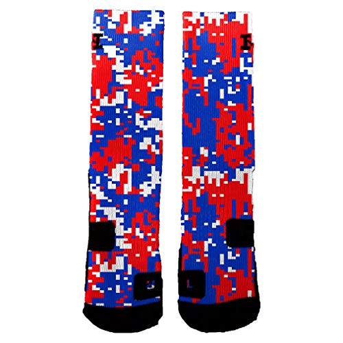 Brand Athletic Socks USA Digital Camo