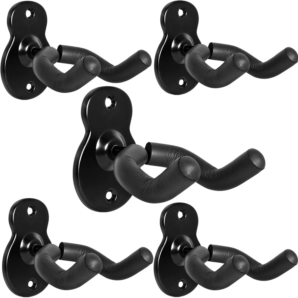WOGOD Supporto da parete per chitarra (stile chitarra -5P)