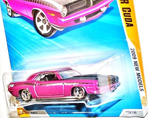 Hot Wheels 1970 Plymouth AAR Cuda 2009 miniatura 3