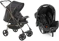 Carrinho + Bebê conforto Milano Grid Cobre Galzerano 1017