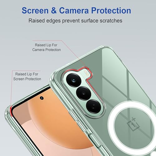 Image of amazon basics Back Case Cover for OnePlus Nord CE 6 Lite 5G | Scratch-Resistant Back Cover | Clear