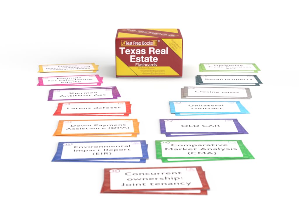 Texas Real Estate License Exam Prep 2023 And 2024 Test