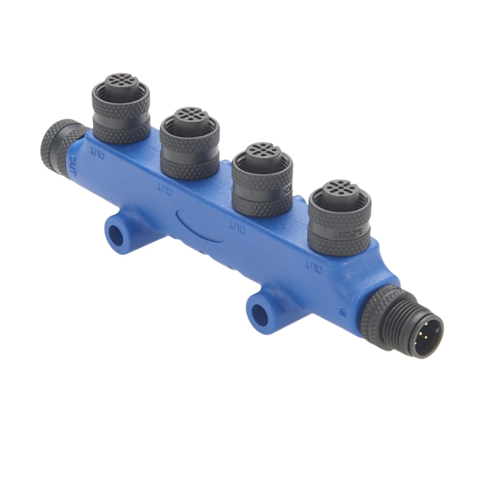 NMEA 2000 N2k 4 porte MultiPort T Connettore IP67 M12 5Pin Scatola di giunzione Distributore Backbone Drop Cable Tee Splitter 0101107801 per Navi Marine Yacht Lowrance Networks plastica