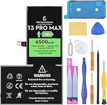 LL TRADER Battery for iPhone 13 Pro Max, 6500mAh High Capacity Lithium Polymer Battery with Repair Tools