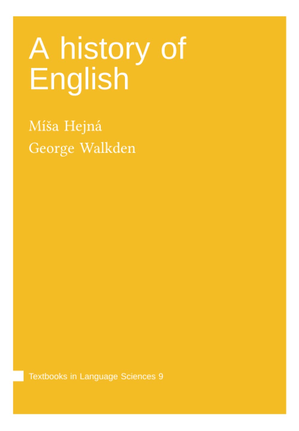 A history of English