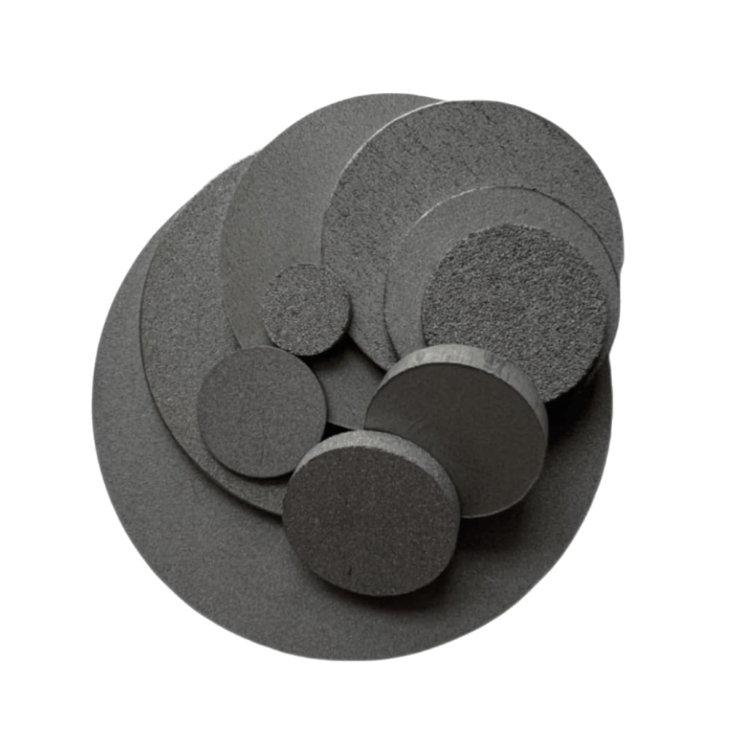Foglio filtrante for polvere SUS sinterizzato, 1 piastra filtrante con foro rotondo micron(3mmx54mm)