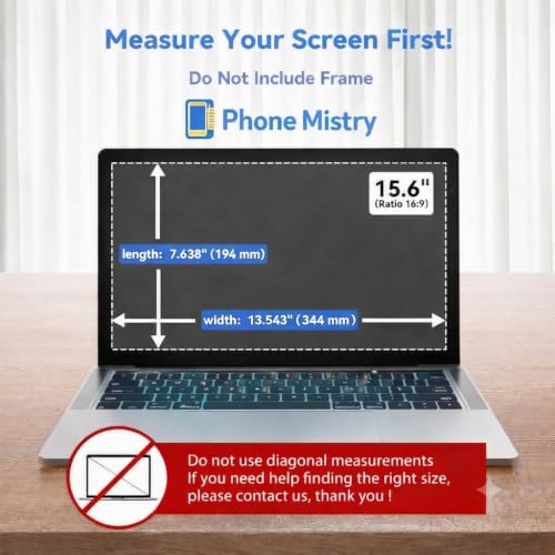 Image of 15.6-Inch Laptop Screen Guard (HD CLEAR(GLOSSY FINISH), PACK OF 2)