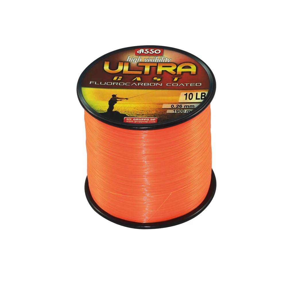Asso Ultra Cast 4oz (Orange, 30, Pounds)