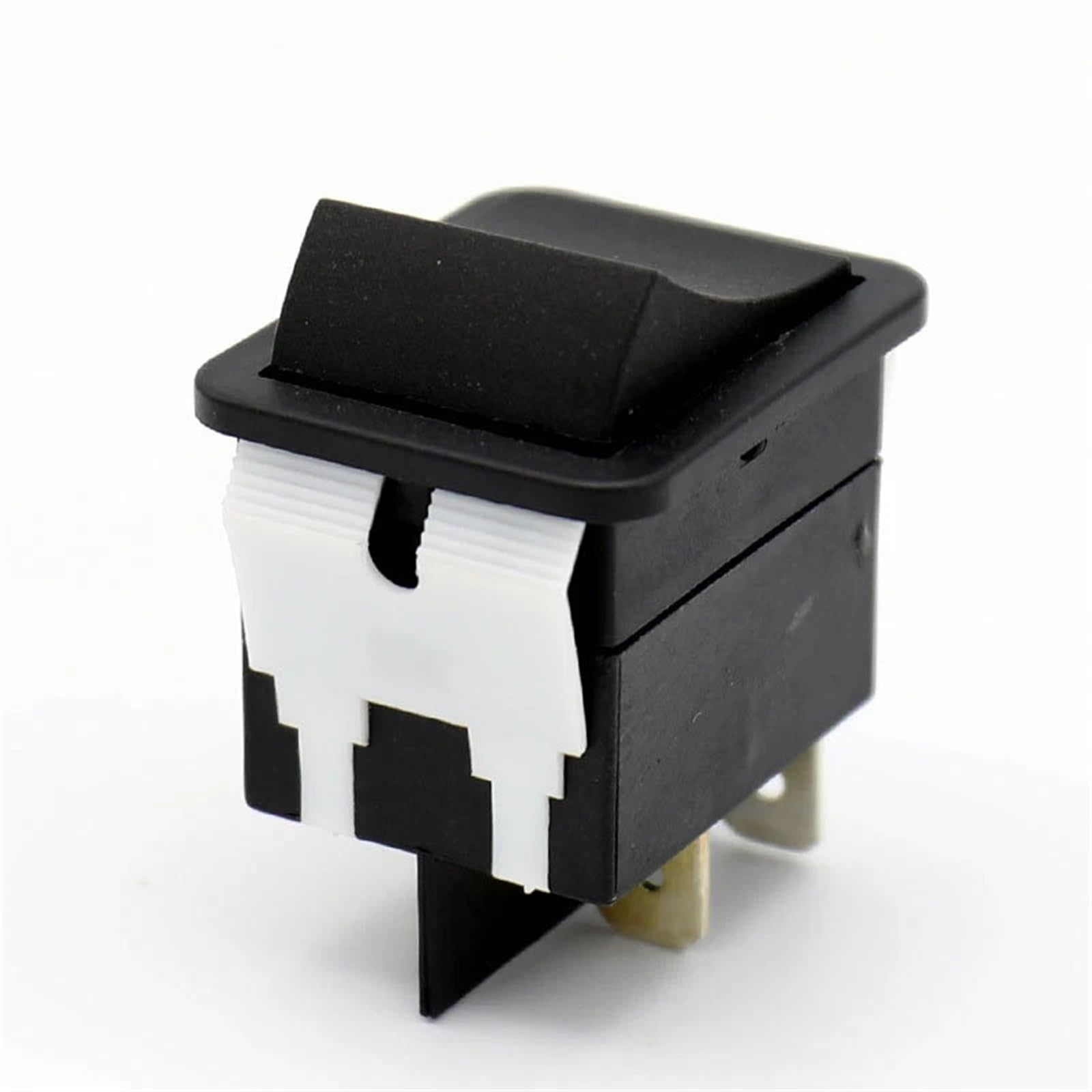 Interruptor basculante de 4 pines HY12-9-2, con pulsador de arco de encendido y apagado, for herramientas eléctricas de 125/250 V, 20 A/1,5 HP(1Piece)