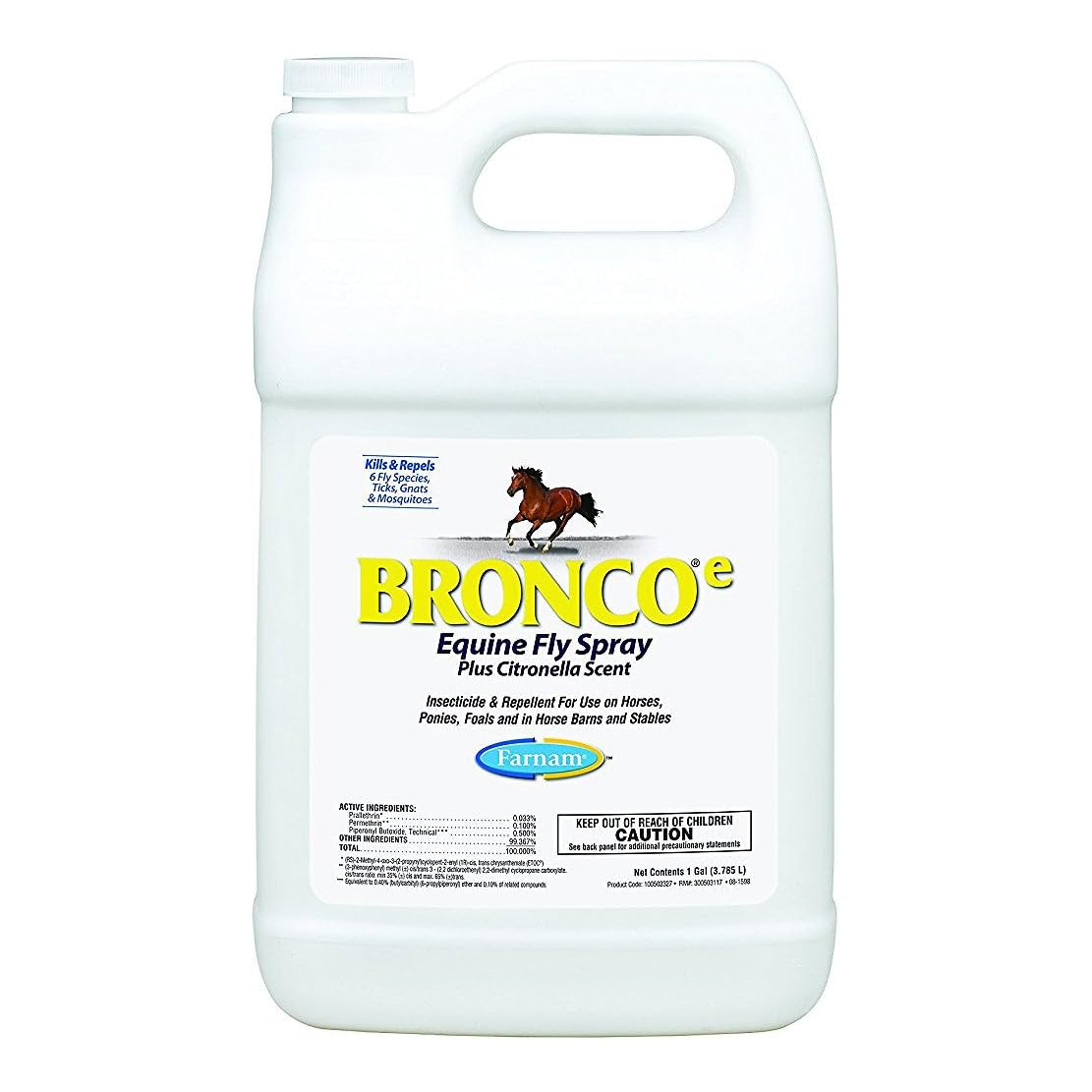 Farnam Bronco Equine Fly Spray 1 Gal Gal