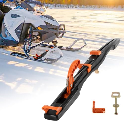 Snowmobile Super Clamps - PSLER Ski Tie Down Bar Security Kit Trailer Tie Down System 1000 SC-FRONT for Superclamp II