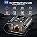 Night Vision Goggles,Compact Night Vision Binoculars,32GB Card Included, Photo/Video Capture,Outdoor tools for Education, Wildlife Watching,Gifts for Boy, Gifts for Men, Gifts for Father (Pearl Black)