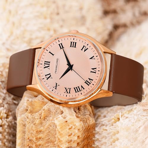 Image of Franklord Super Star Roman Series Analog Watch - for Men | Sports Band Soft Silicone Sport Wristband | Unisex-Adult Watch