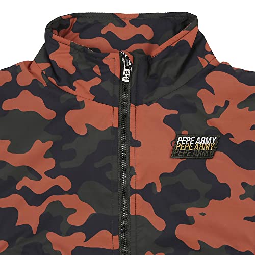 Image of Pepe Jeans Girl's Damaris Cropped Camo Jacket