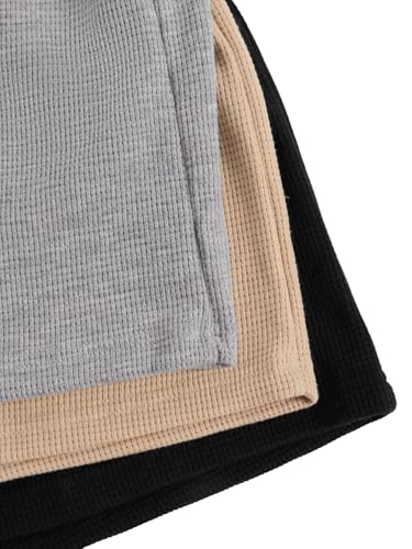 Image of SOLY HUX Women's Summer Shorts 3 Packs Casual Comfy Shorts Sets