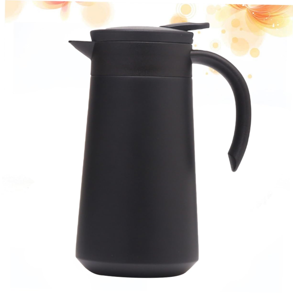 Garneck Coffee Kettle Vacuum Insulation Bottle Heat Resistant Coffee Pot Double Wall Coffee Mugs Insulated Coffee Cup Fashion Coffee Pot Water Jug Insulated Thermal Tea Teapot Black