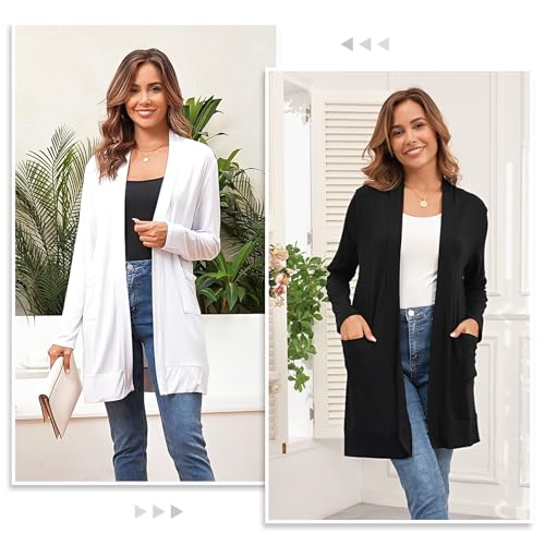 Towncat Womens Lightweight Cardigan With Pocket thumb #6