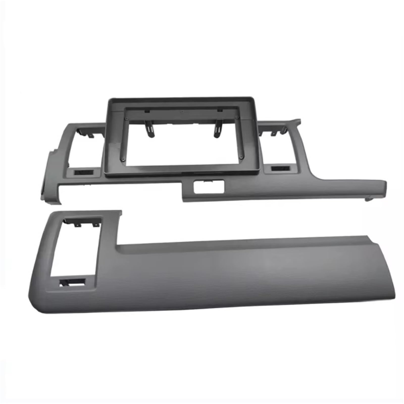 Panel Embellecedor Radio Marco De Fascias DIN para Radio Coche 10.1 Pulgadas Panel RHD para Toyota Hiace 2010-2018 Marco Radio para Coche