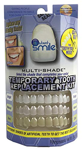 Instant Smile Multishade Patented Temporary Tooth Repair Kit, Replace a Missing Tooth in Minutes Cover