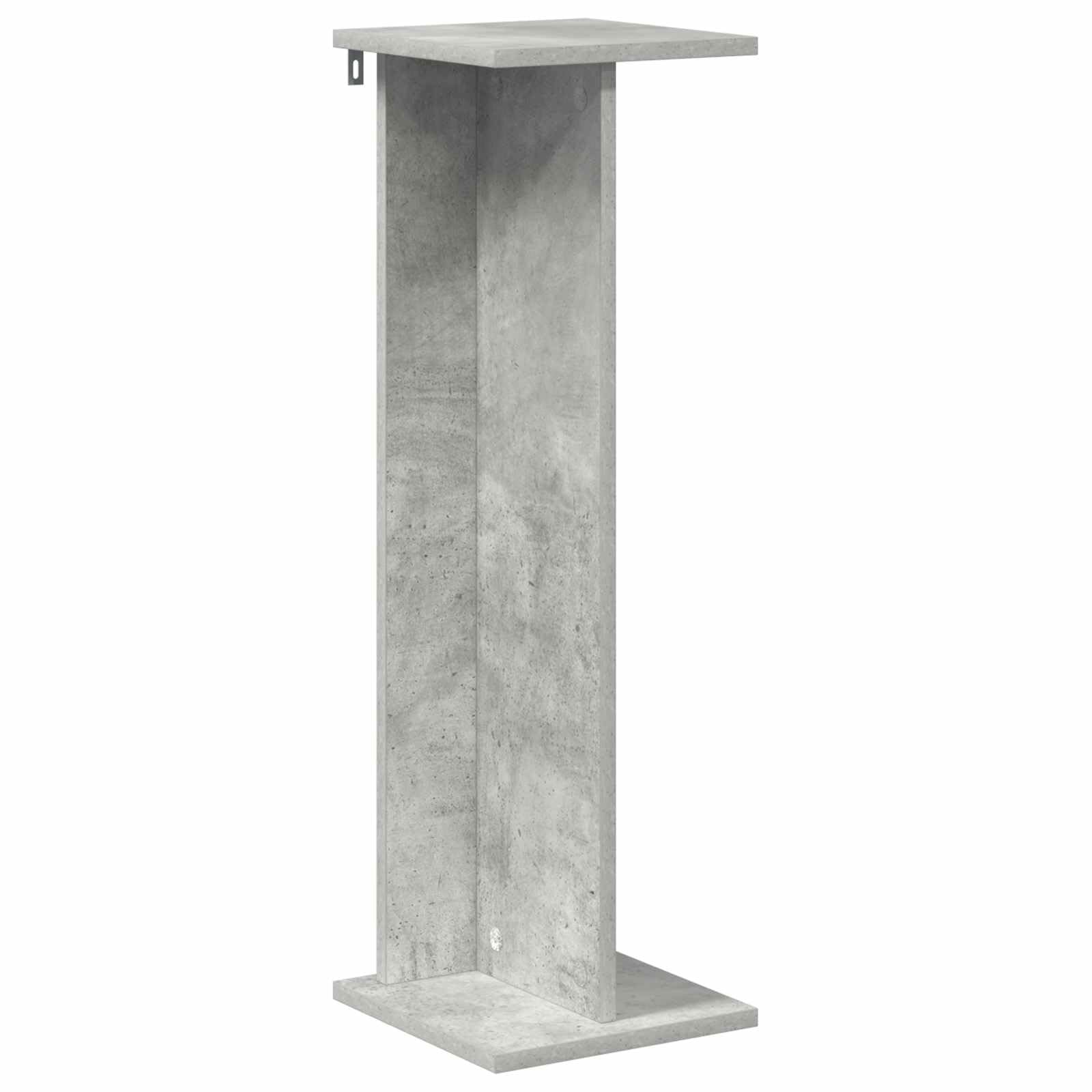 Juego de 2 soportes para plantas, taburetes para salón, color gris