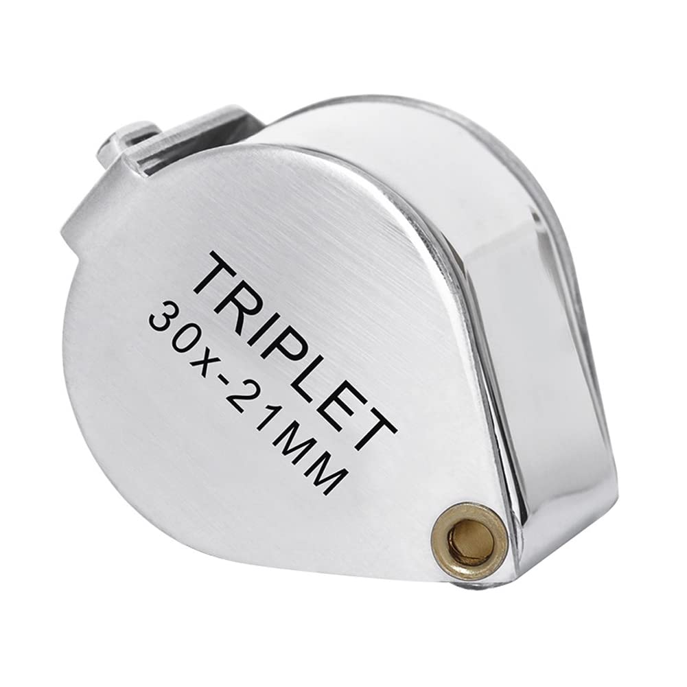 Powcan Lente Per Gioielli Lente D'ingrandiento 40x, Tascabile E