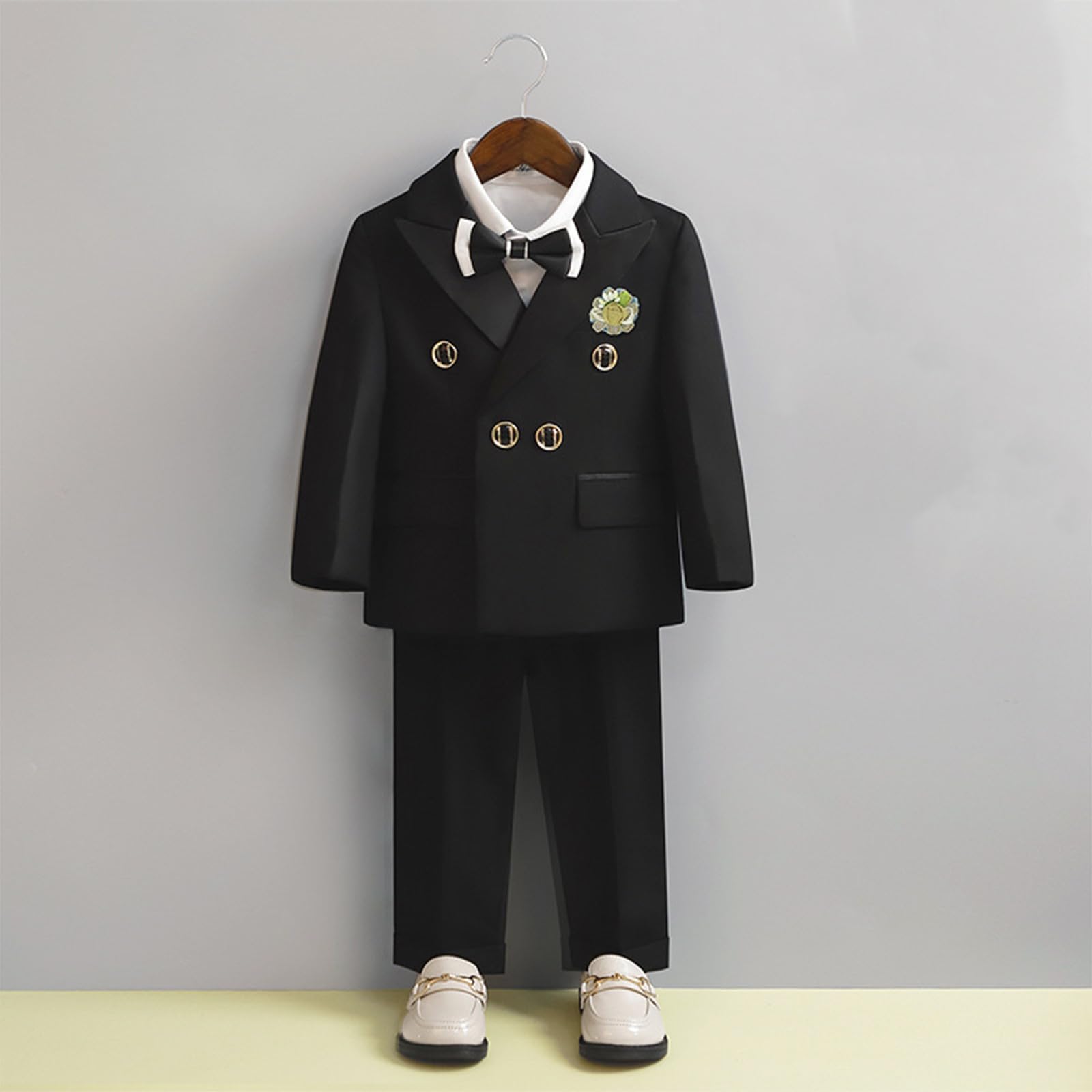 Kinder Anzug, Zweiteilige Jungen-Outfits für Kleinkinder und Kinder – Weiche Freizeitkleidung für Alltag und Schule – Bequeme Passform