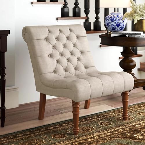 Image of Lakdi The Furniture Co| Living Room | Lounge Chair| Upholstery Linen | Accent Chair | for Home & Furniture| Internal Structure | Outdoor & Indoor Relaxation | Durable & Lightweight | Modern Design