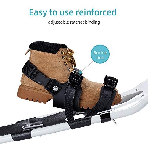 ALPS Youth Hiking Snowshoes with Carrying Tote Bag 21\"/25\"/27\"/30\"/34\" - Thumbnail 4