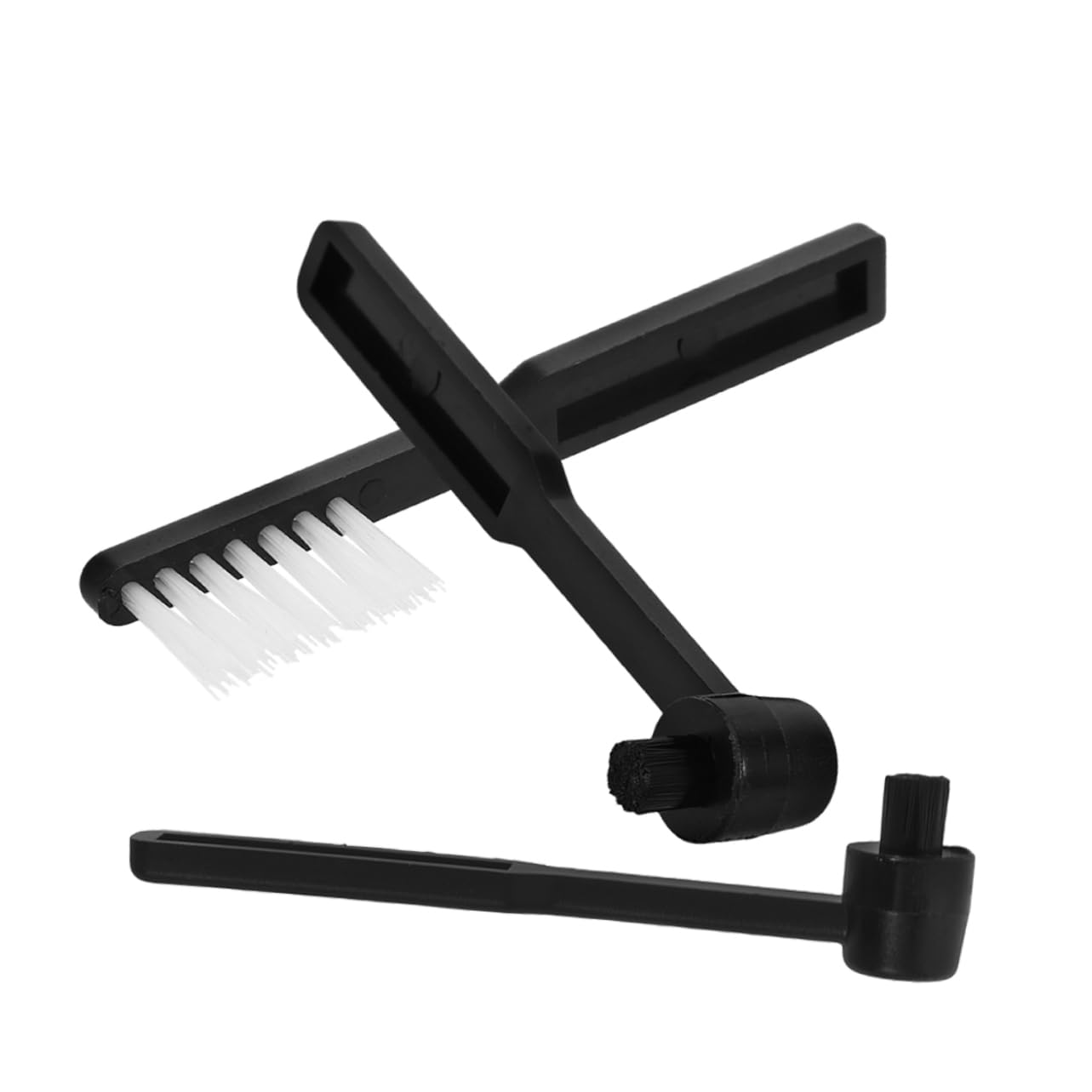 Abaodam 3pcs Vinyl Stylus Brush Static Turntable Needle Cleaner for Gentle Maintenance Compatible with Vintage Record Players Dust Prevention for Longer Listening Experience