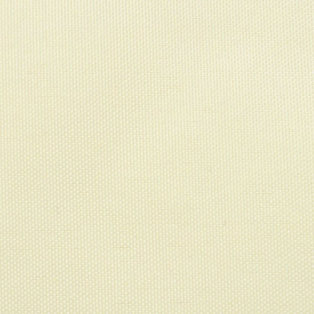 INLIFE Sonnensegel Oxford-Gewebe Dreieckig 4x5x5 m Creme