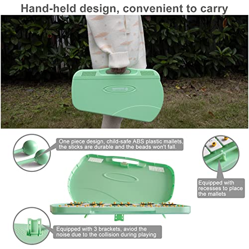 image for MUSICUBE 27 Keys Xylophone for Kids Adults Professional Glockenspiel I