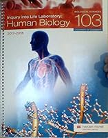 Inquiry into Life Laboratory: Human Biology - Biological Sciences 103: University of Mississippi 2017-2018 0738091928 Book Cover