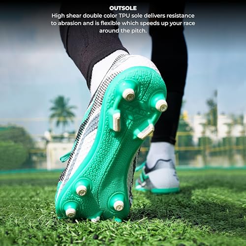 Image of Nivia Dagger Football Studs for Men | Better Control and Lightweight Comfort | First Choice for Performance-Driven Players | Football Shoes | Sports Shoes for Men